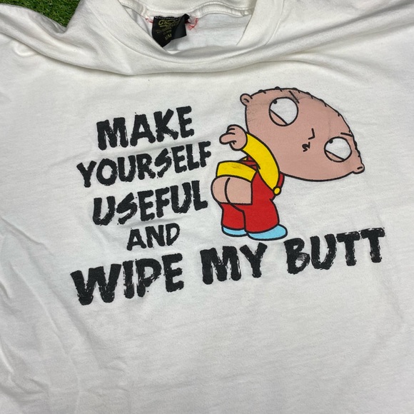 Vintage Stewy Griffin single stitched Tee men’s size medium - Picture 4 of 5